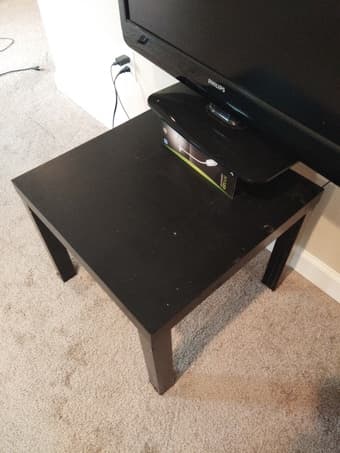black coffee table 1