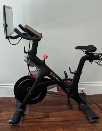 Peloton exercise cycle 1