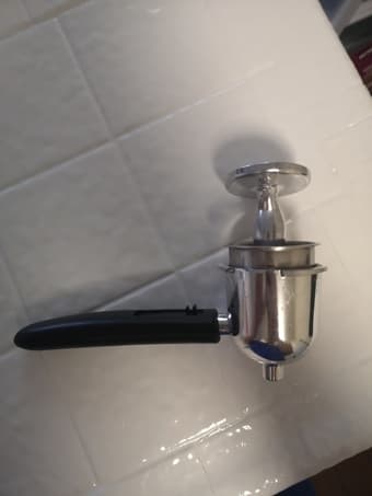 Capresso Espresso Machine + coffee espresso tamp 2
