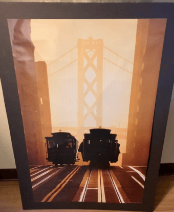 San Francisco Golden Gate Bridge Poster 1