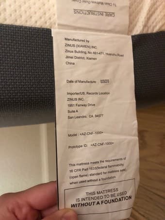 Queen Platform Bedframe + Mattress 2
