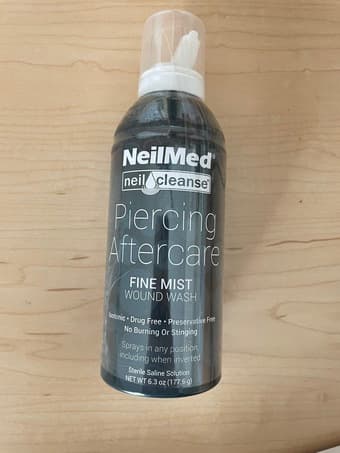 Piercing Aftercare (Saline Spray) 1