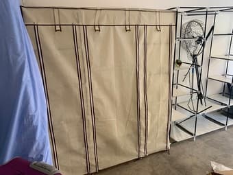 Simple assembly wardrobe 2