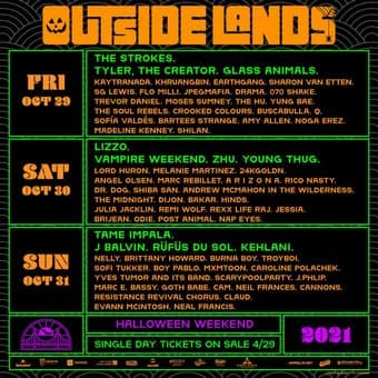 Outside lands Saturday ticket ($550 or best offer) 1