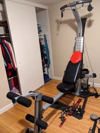 lightly used bowflex blaze 1