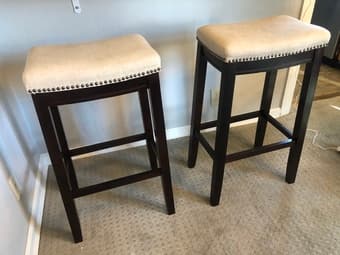 Set of New, Comfy Bar Stools 2