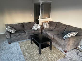 Sofa + loveseat 1