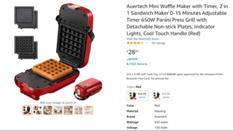 Waffle/sandwich maker for sale 2