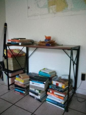 Foldable wooden desk 2