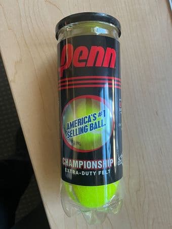 3X3 Penn Tennis Balls 1