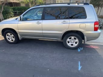 2001 Toyota highlander 4WD, 106214 miles 2
