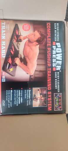 Power Press Original Pushup Training System - As New (Sparsely Used) 1