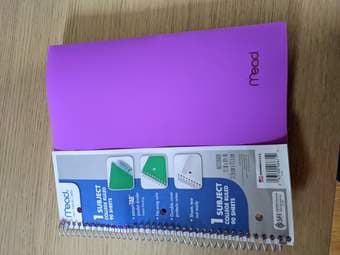 Mead College Ruled Notebook (90 pages) 1