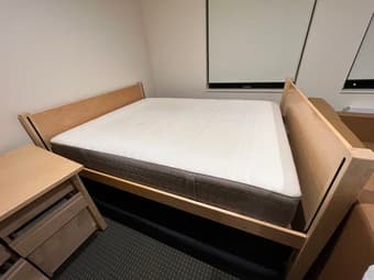 IKEA Haugesund medium firm queen mattress 1