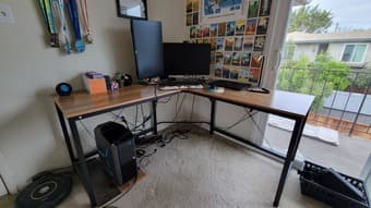 L-shape desk 1
