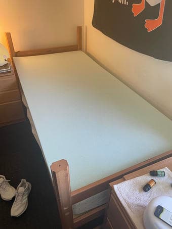 LUCID 3 Inch Mattress topper 2