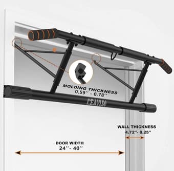 Pull up bar for doorway unused 1