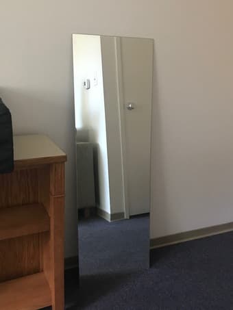 Things for sale: Ikea Wardrobe, cloth organizers, full-length mirror 2