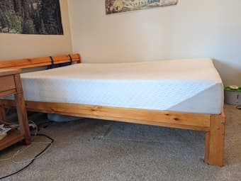 Full-Sized Mattress and Bed Frame 1