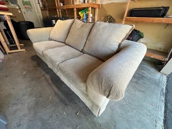 Nice Fabric Couch from Jennifer Furniture 1