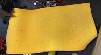 TwinXL foam mattress topper 1