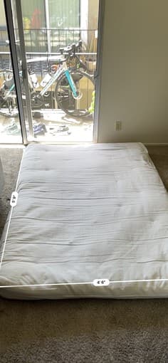 Queen Futon (lightly used) 2