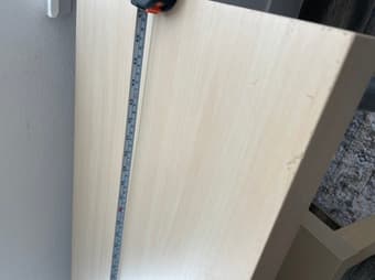 IKEA Desk or table with adjustable legs + matching Lack table 2