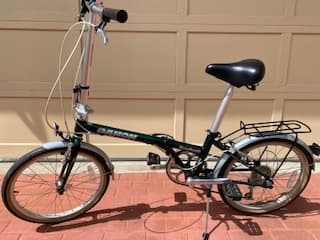 Dahon Boardwalk Folding Bike 6 Speed in storage for 15 yrs! 2