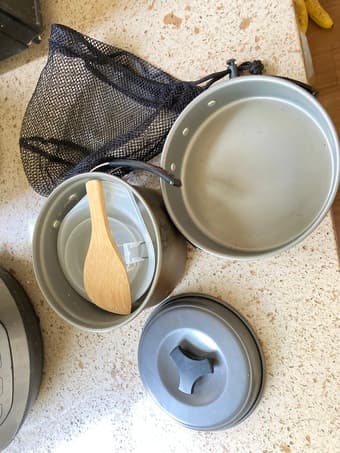 Lightweight Backpacking Cooking Set 1