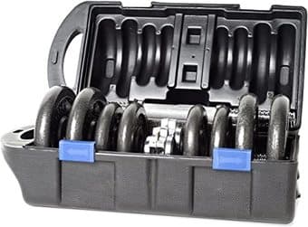 Adjustable Dumbbell Set + Yoga mat 1