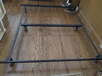 CA King bed frame 1