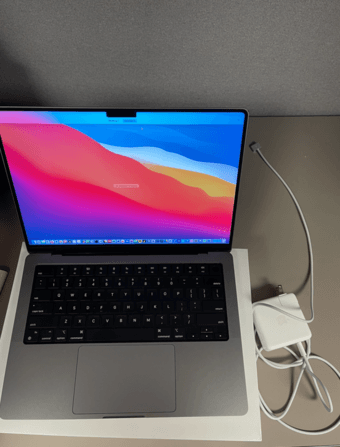 Macbook pro 14" space gray color 1