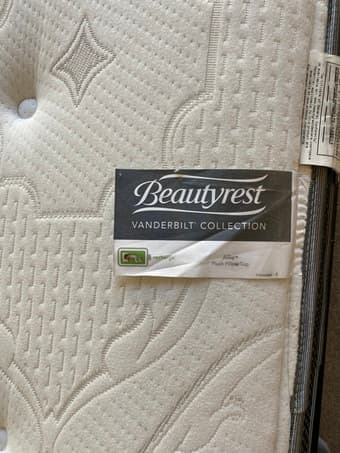 Beautyrest King size mattress and Ikea King frame 2