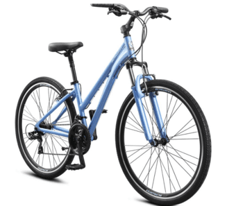 Women's 28" Hybrid Bike, blue color 1