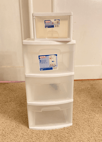 Sterilite 3 Drawer Cart 1