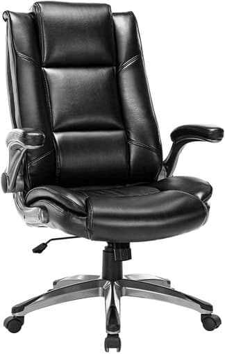 Premium Leather Office Chair (Assembled once) 1