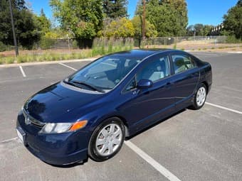 Honda Civic LX (Blue, Automatic) 2008 - For Sale 2