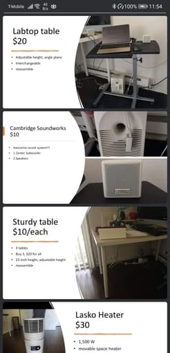 Moving Sale - Pickup in Mountain View 1