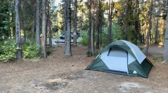 Camping stuff - Tent, Propane Stove, Portabel Charcoal Grill, Ice box 1
