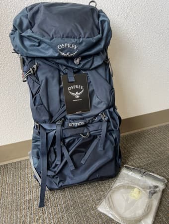 Osprey Atmos AG 50 Men's Backpacking Backpack (Bran-New) 1