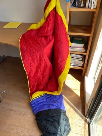 Three Brand New Sleeping Bags All with Goose Down Fillings_as one sell 1