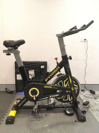 Exercise Bike: PYHIGH S2 Indoor Cycling Stationary. $372 in Walmart. 2