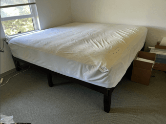 King bed + frame! 1