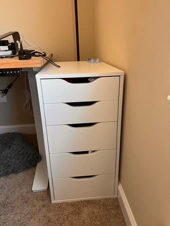 IKEA Alex drawer unit 1