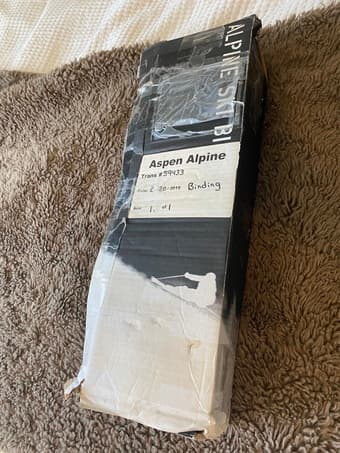 ski tour frame bindings (NEVER USED!) 2