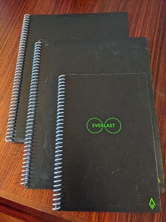 Rocketbook smart reusable notebooks (set of 3) 1
