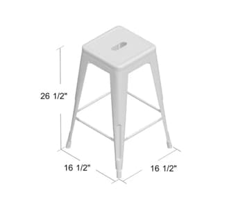2 lime green bar stools 3