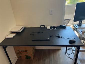 55'' X 30" large desk 1