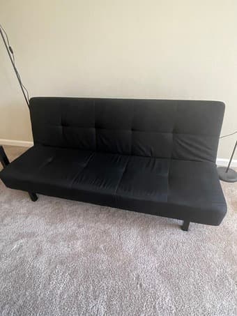 IKEA Sleeper Sofa (Black) 1
