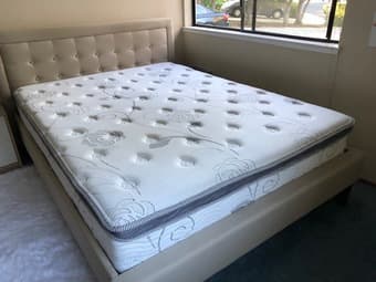 Queen mattress and frame 3